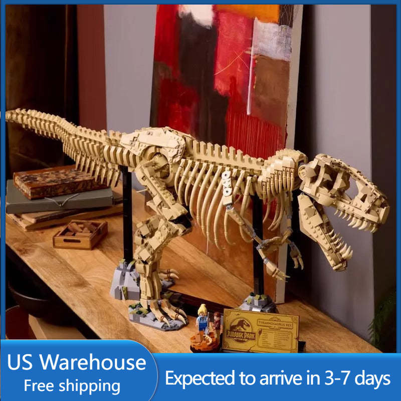 (Ship from US warehouse)3145 pcs Dinosaur Fossils：Tyrannosaurus Rex 1:12